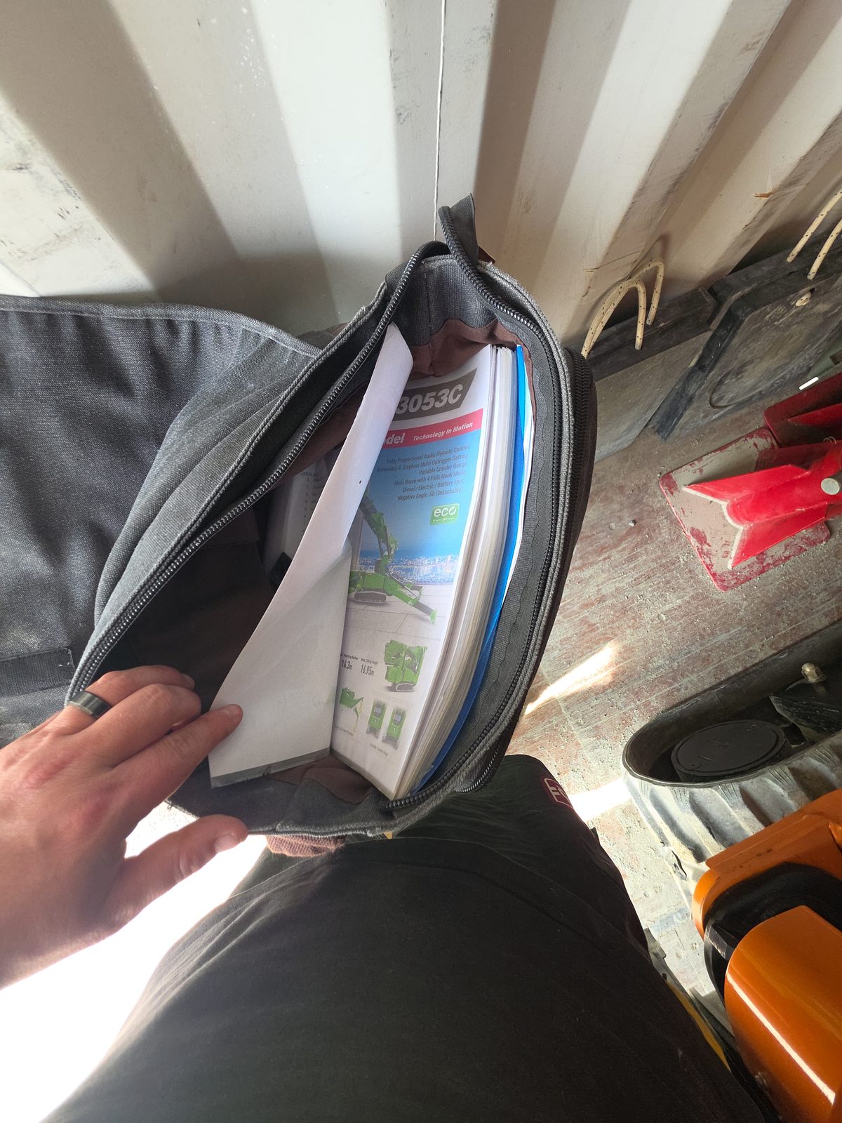 Operator's manual and logbooks