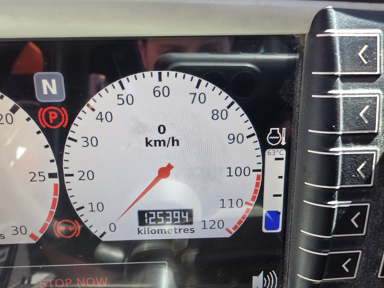 Odometer - kilometres photo